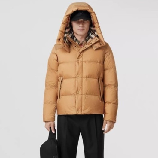 ❤버버리 남성 옐로우 구스다운 패딩 - Burberry Mens Yellow Padding - bu15x