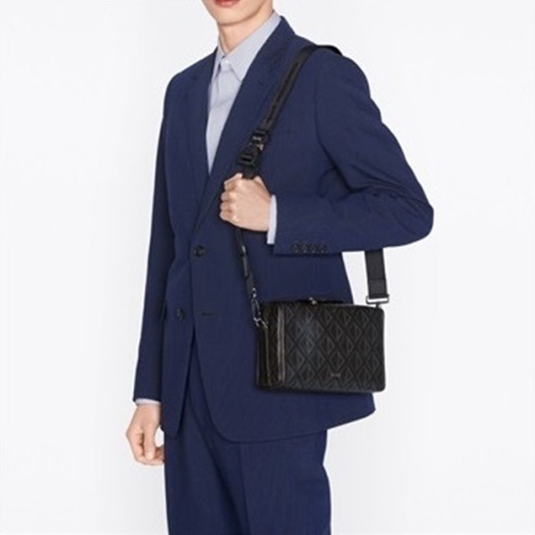 ✨디올 남성 블랙 크로스백 - Dior Men Black Cross Bag - di70x