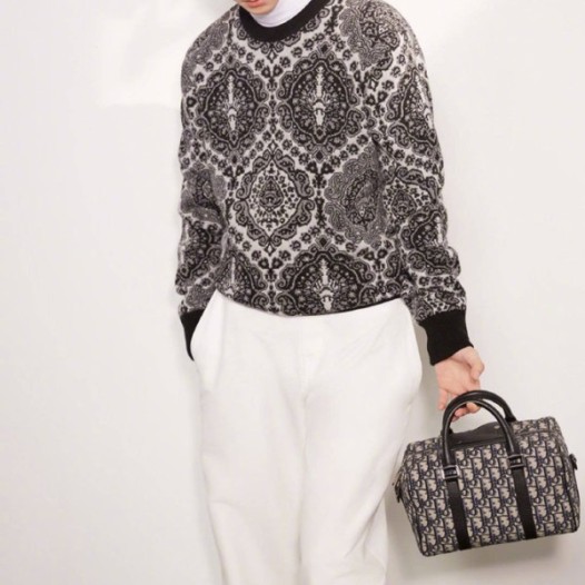 ❤디올 남성 블랙 오블리크 토트백 - Dior Men Black Oblique Tote Bag - di74x