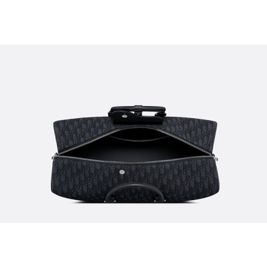❤디올 남성 오블리크 블랙 키폴 - Dior Mens Black Keepall - di75x