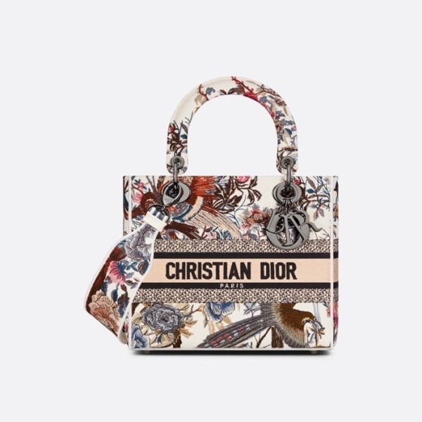 ✨디올 여성 화이트 레이디백 - Dior Womens White Lady Bag - di81x