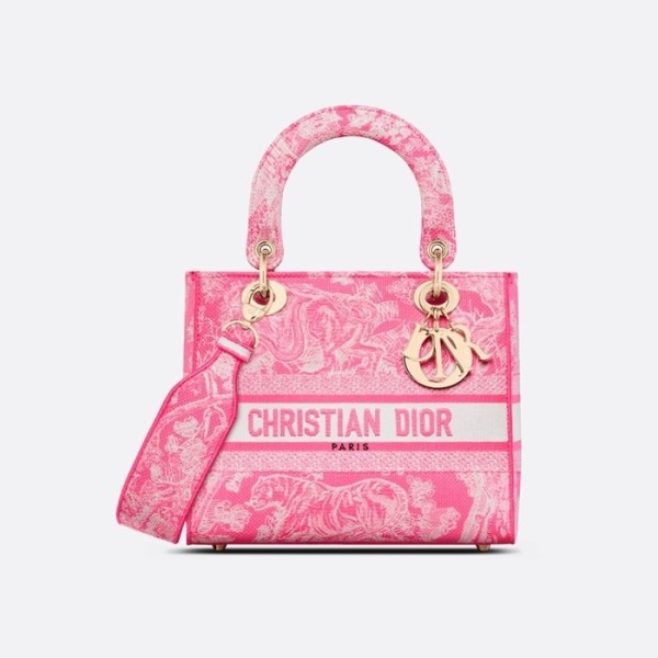 ✨디올 여성 핑크 레이디백 - Dior Womens Pink Lady Bag - di88x