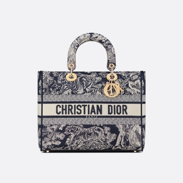 ✨디올 여성 블랙 레이디백 - Dior Womens Black Lady Bag - di91x