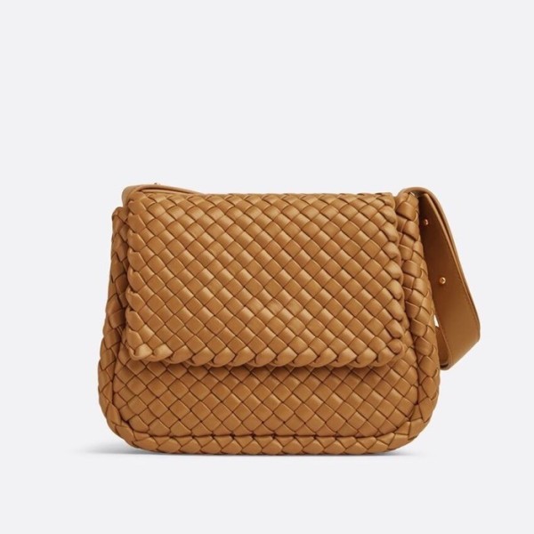 ✨보테가베네타 여성 카멜 숄더백 - Bottega Veneta Womens Camel Cobble - bv12x