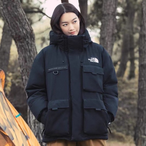 ✨노스페이스 남/녀 블랙 구스다운 파카 - The North Face Unisex Black Parka - nor297x