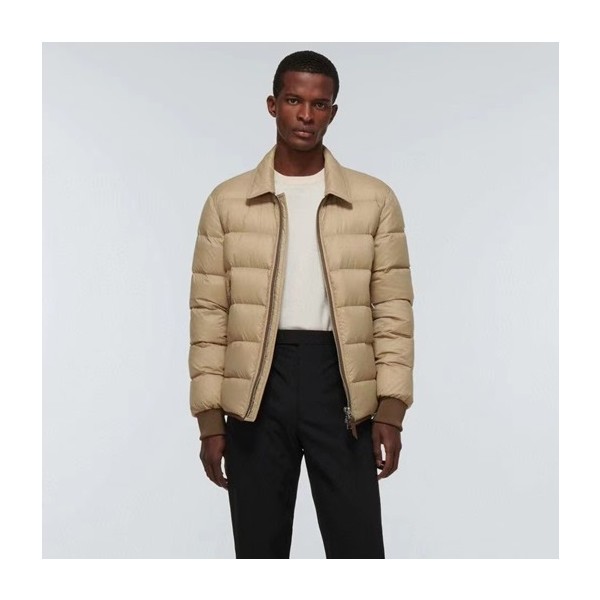 ✨톰포드 남성 베이지 구스다운 패딩 - Tom Ford Mens Beige Padding - tof37x