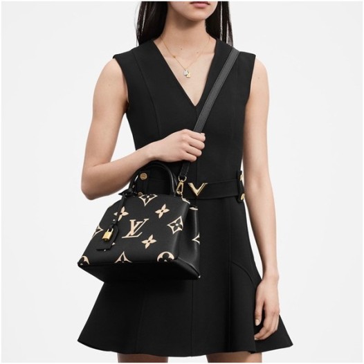 ★루이비통 여성 쁘띠뜨 팔레 M58913 토트 숄더백 - Louis vuitton Womens Black Cross Bag - lv206x