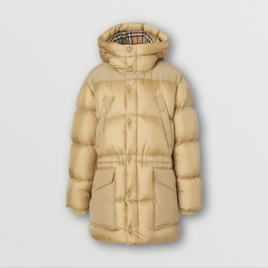 ❤버버리 남성 옐로우 구스다운 롱패딩 - Burberry Mens Yellow Padding - bu31x