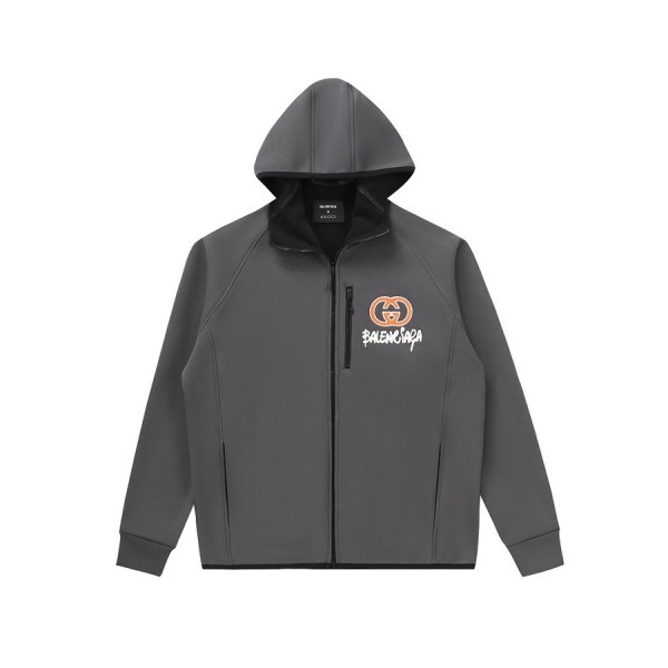 ✨구찌 남성 그레이 집업 후드티 -  Gucci Mens Gray Hoodie - gu109x