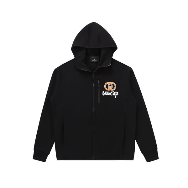 ✨구찌 남성 블랙 집업 후드티 -  Gucci Mens Black Hoodie - gu110x