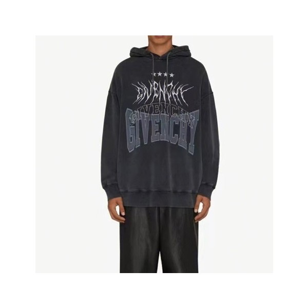 ✨지방시 남성 유니크 그레이 후드티 - Givenchy Mens Gray Hoodie - giv948x