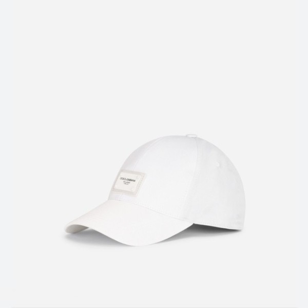 ✨돌체앤가바나 남/녀 화이트 캡 - Dolce&Gabbana Unisex White Cap - dol382x