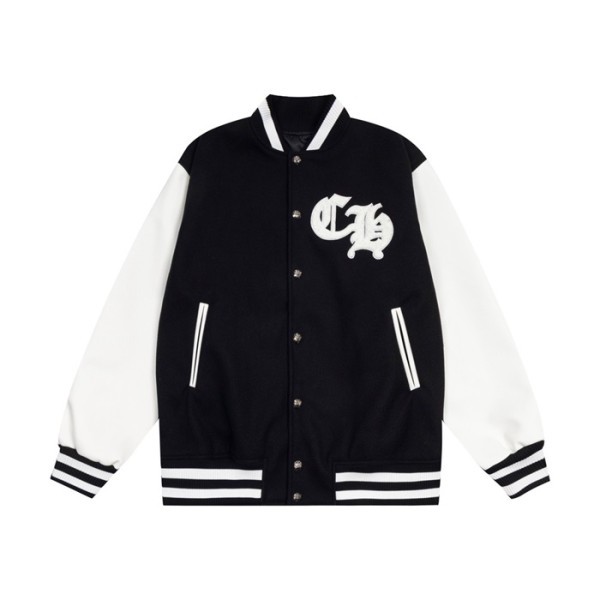 ✨크롬하츠 남성 블랙 자켓 - Chrom Hearts Mens Black Jackets - chr470x