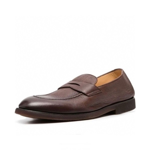 ✨브루넬로쿠치넬리 남성 브라운 로퍼 - Brunello Cucinelli Mens Brown Loafer - bru18x