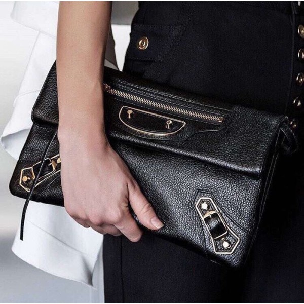 ✨발렌시아가 남/녀 블랙 클러치 - Balenciaga Unisex Black Clutch Bag - ba76x