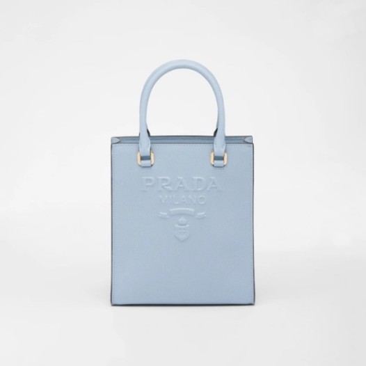 ❤프라다 여성 블루 미니 토트백 - Prada Womens Blue Tote Bag - pr72x