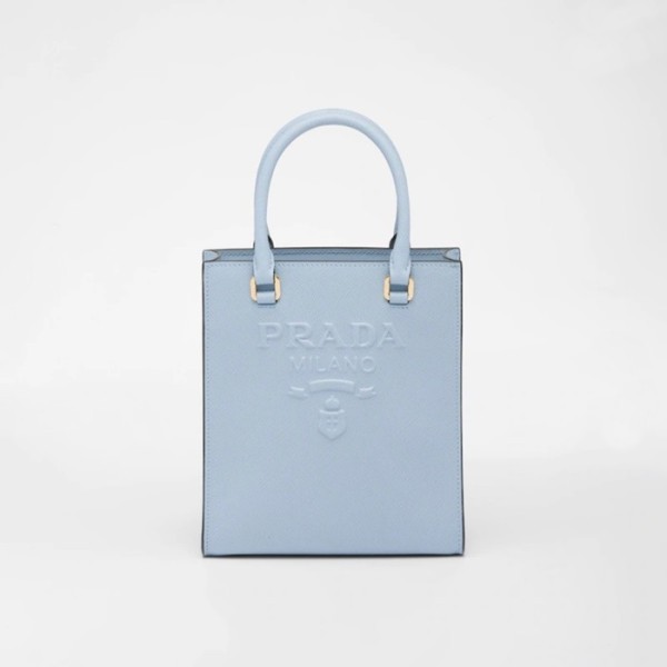 ✨프라다 여성 블루 미니 토트백 - Prada Womens Blue Tote Bag - pr72x