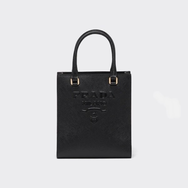 ✨프라다 여성 블랙 미니 토트백 - Prada Womens Black Tote Bag - pr74x
