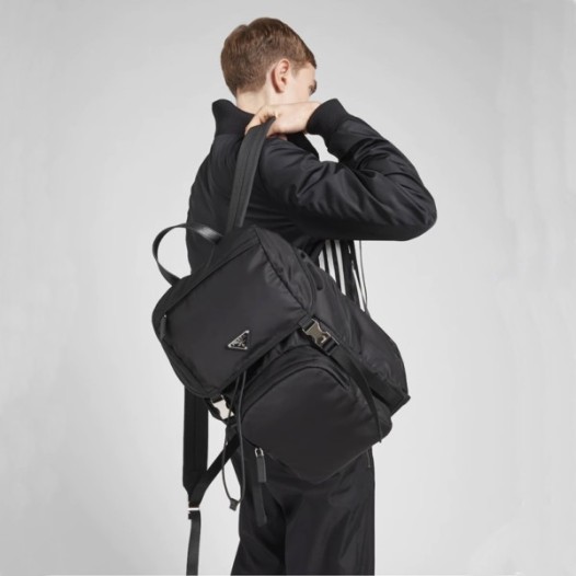 ★프라다 X 아디아스 콜라보 남성 블랙 백팩 - Prada Mens Black Back Pack - pr154x