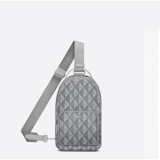 ❤디올 남성 그레이 다이아몬드 새들백 - Dior Men Gray Diamond Saddle Bag - di150x