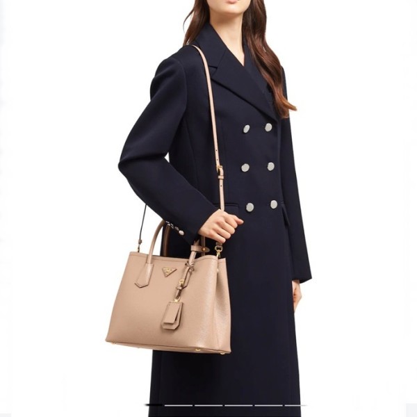 ✨프라다 여성 베이지 더블백 - Prada Womens Beige Double Bag - pr180x
