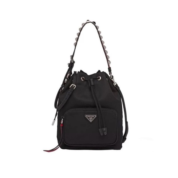✨프라다 여성 블랙 버킷백 - Prada Womens Black Bucket Bag - pr203x