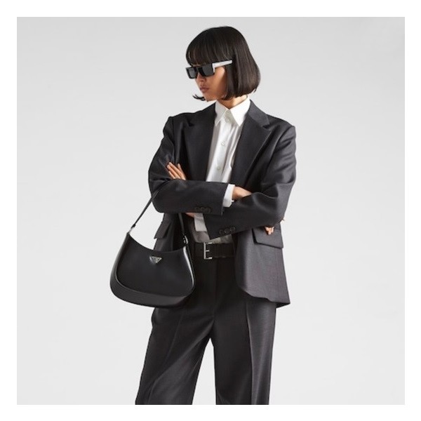 ✨프라다 여성 블랙 숄더백 - Prada Womens Black Shoulder Bag - pr217x