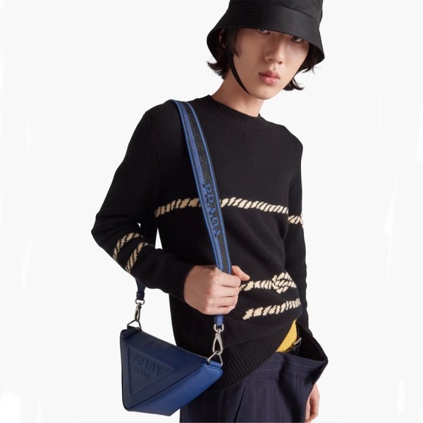 ✨프라다 남성 블루 크로스백 - Prada Mens Blue Cross Bag - pr238x