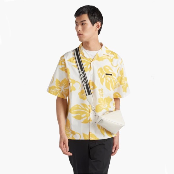 ✨프라다 남성 화이트 크로스백 - Prada Mens White Crossbody Bag - pr241x