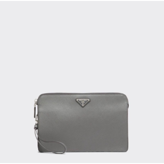 ❤프라다 남성 그레이 클러치백 - Prada Mens Gray Clutch Bag - pr257x