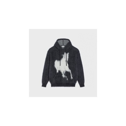 ❤셀린느 남성 캐쥬얼 블랙 후드티 - Celine Mens Black Hoodie - ce30x