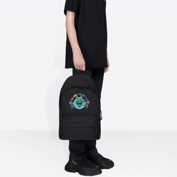 ✨발렌시아가 남성 블랙 백팩 - Balenciaga Mens Black Back Pack - ba117x