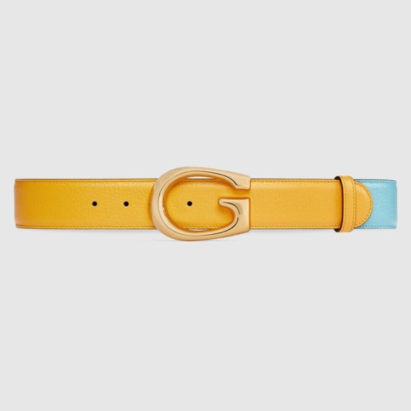 ✨구찌 남성 모던 옐로우 벨트 - Gucci Mens Yellow Belts - gu134x