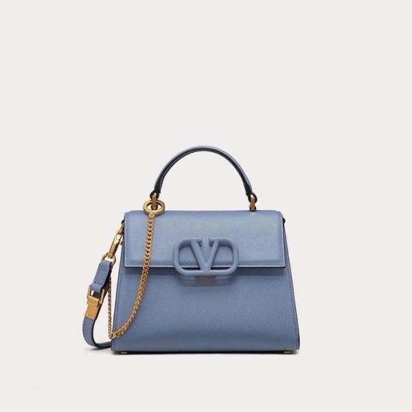 ✨발렌티노 여성 VLogo 블루 크로스백 - Valentino Womens Blue Cross Bag - val323x