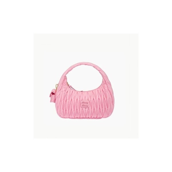 ✨미우미우 여성 핑크 토트백 - Miumiu Womens Pink Tote Bag - miu258x