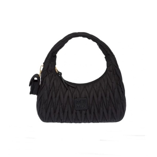 ❤미우미우 여성 블랙 토트백 - Miumiu Womens Black Tote Bag - miu257x
