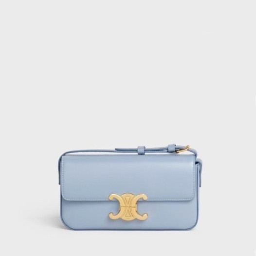 ❤셀린느 여성 블루 트럼펫 숄더백 - Celine Womens Blue Triomphe Bag - ce57x