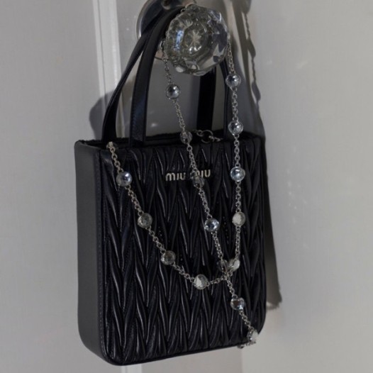 ❤미우미우 여성 블랙 핸드백 - Miumiu Womens Black Hand Bag - miu273x