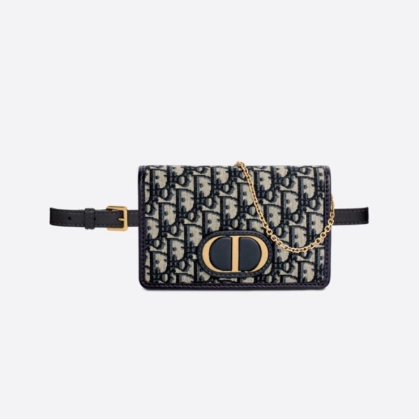 ✨디올 여성 오블리크 네이비 힙색 - Dior Womens Navy Hip Sack - di233x