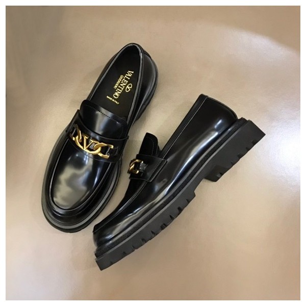 ✨발렌티노 남성 블랙 로퍼 - Valentino Mens Black Loafer - val394x