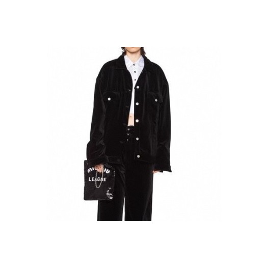 ❤미우미우 여성 블랙 자켓 - Miumiu Womens Black Jackets - miu296x