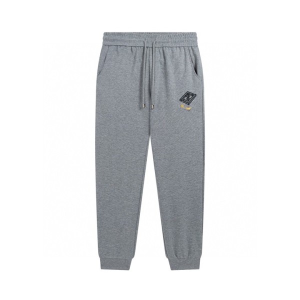 ✨펜디 남성 캐쥬얼 그레이 트레이닝 팬츠 - Fendi Mens Gray Training Pants - fe38x