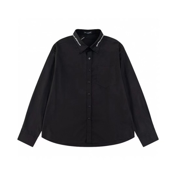 ✨발렌시아가 트렌디 남성 블랙 셔츠 - Balenciaga Mens Black Tshirts - ba157x
