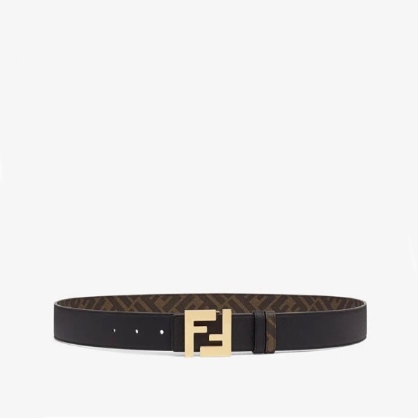 ✨펜디 남성 시그니처 양면  브라운 벨트 - Fendi Mens Brown Belts - fe46x