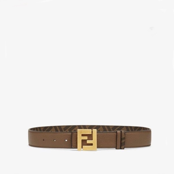 ✨펜디 남성 시그니처 양면 카멜 벨트 - Fendi Mens Camel Belts - fe49x