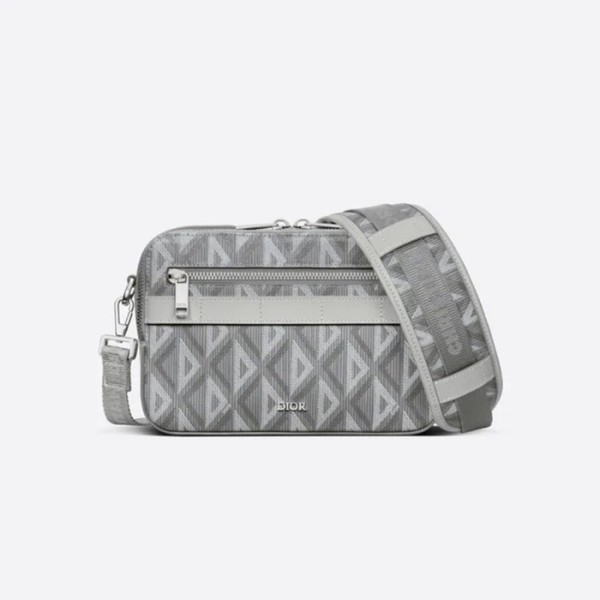 ✨디올 남성 그레이 다이아몬드 크로스백 - Dior Mens Gray Cross Bag - di269x