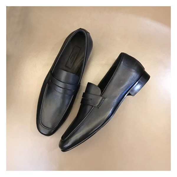 ✨에르메네질도 제냐 남성 블랙 로퍼 - Ermenegildo Zegna Mens Black Loafer - ze57x