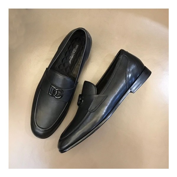 ✨돌체앤가바나 남성 블랙 로퍼 - Dolce&Gabbana Mens Black Loafer - dol408x