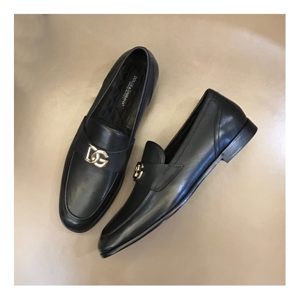 ✨돌체앤가바나 남성 블랙 로퍼 - Dolce&Gabbana Mens Black Loafer - dol413x