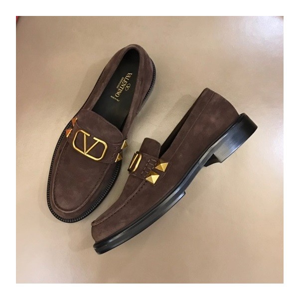 ✨발렌티노 남성 브라운 로퍼 - Valentino Mens Brown Loafer - val412x